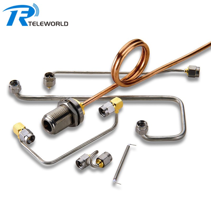 Economical Semi Rigid Cable Assemblies 18GHz 26.5GHz 40GHz