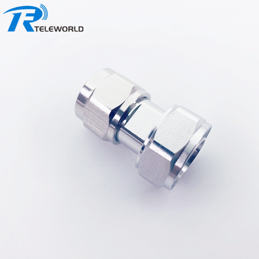 4.3-10 Male to N Male RF Adapter 6GHz Low PIM -160dBc 4.3-10 Male to N Male RF Adapter 6GHz Low PIM -160dBc