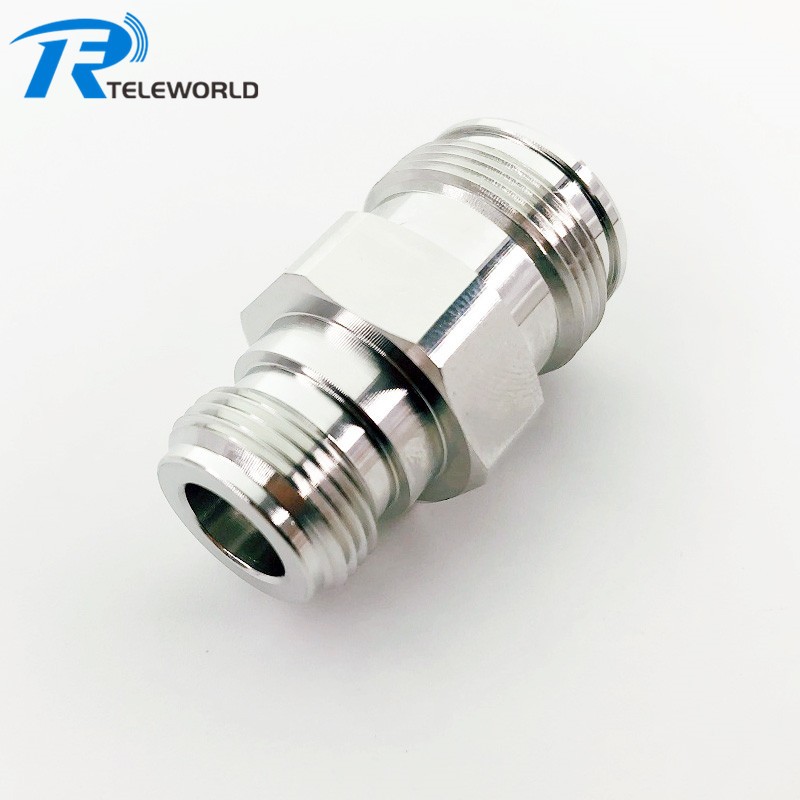 4.3-10 Female to N Female RF Adapter 6GHz Low PIM -160dBc 4.3-10 Female to N Female RF Adapter 6GHz Low PIM -160dBc