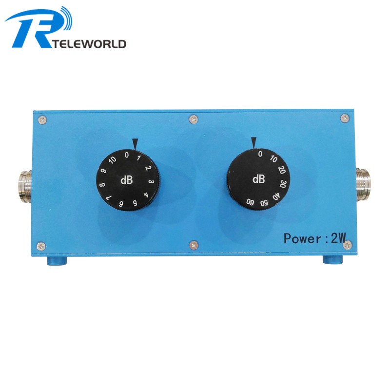 2W 10W N Type 70dB 100dB RF Variable Attenuator 1GHz 2GHz 3GHz 4GHz 6GHz 2W 10W N Type 70dB 100dB RF Variable Attenuator 1GHz 2GHz 3GHz 4GHz 6GHz