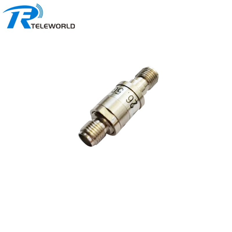 2W SMA Attenuator female to female 6GHz 18GHz 26.5GHz1dB 2dB 3dB 4dB 5dB 6dB 7dB 8dB 9dB 10dB 15dB 20dB 30dB 50ohm