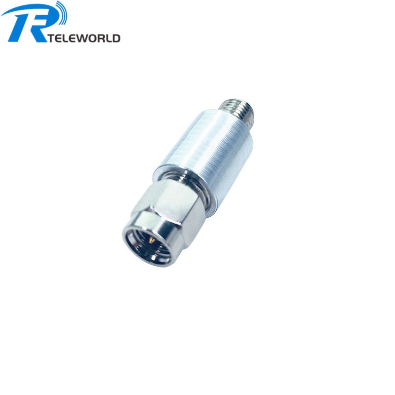 2W 3.5mm RF Coaxial Attenuator 26.5GHz 1dB 2dB 3dB 5dB 6dB 7dB 8dB 9dB 10dB 20dB 30dB