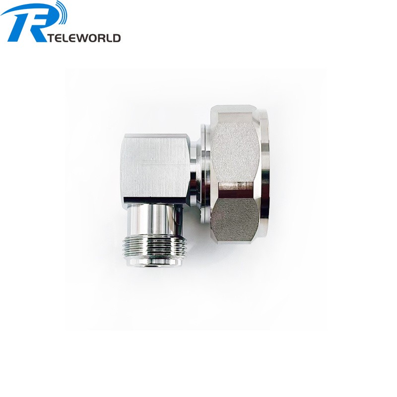Right Angle L29 7/16 DIN male to N female RF Adapter Right Angle L29 7/16 DIN male to N female RF Adapter