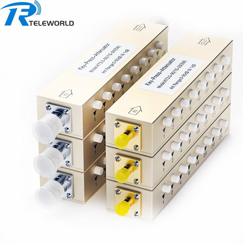 2W 5W 10W 60dB N SMA RF Variable Attenuator key press Attenuator 50ohm 2W 5W 10W 60dB N SMA RF Variable Attenuator key press Attenuator 50ohm