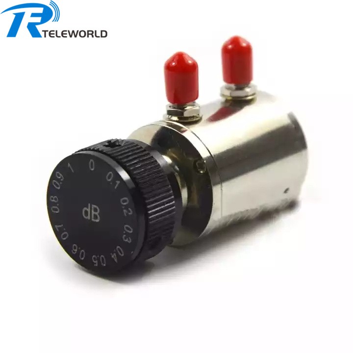 2W 10W SMA RF Variable Attenuator 3GHz 6GHz 0.1dB 1dB 10dB 60dB  70dB 90dB 50ohms