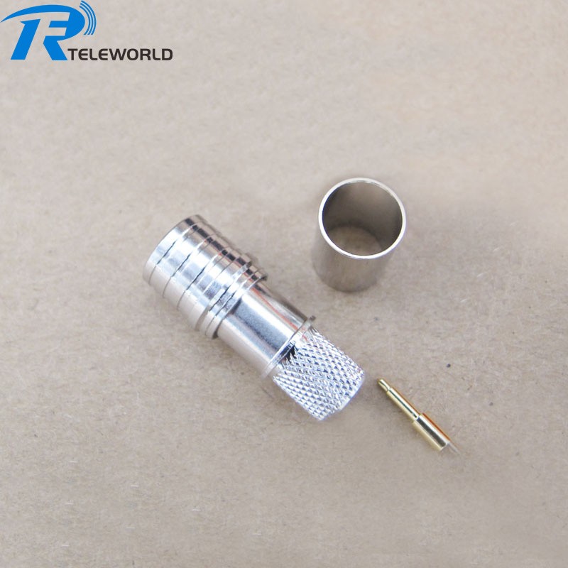 QMA male crimp connector for LMR300 cable QMA male crimp connector for LMR300 cable