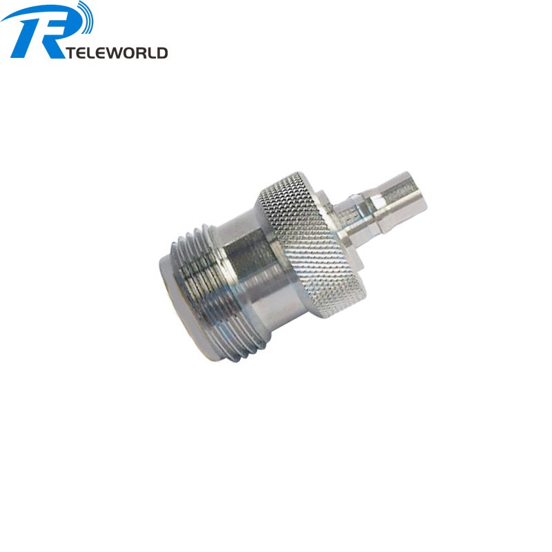 QMA female to N female Coaxial RF Adapter QMA female to N female Coaxial RF Adapter