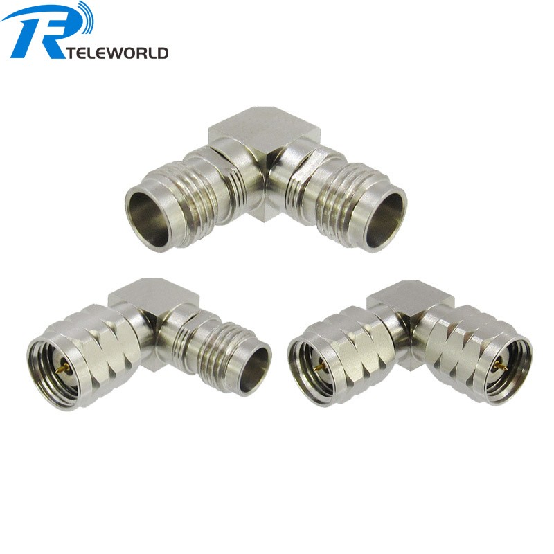 Right Angle 1.85mm Millimeter RF Adaper 67GHz 50ohm Right Angle 1.85mm Millimeter RF Adaper 67GHz 50ohm