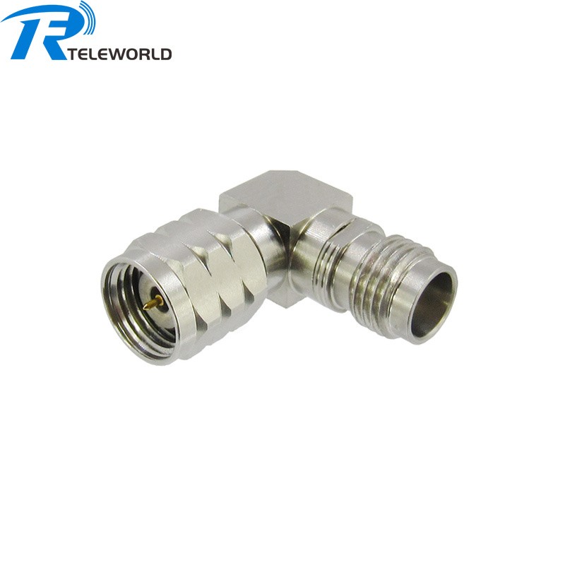 Right Angle 1.85mm Millimeter RF Adaper 67GHz 50ohm
