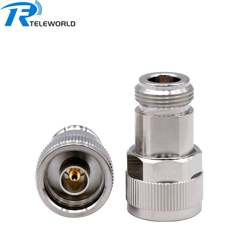 N male to N female RF Test Adapter Stainless steel 18GHz 50ohm N male to N female RF Test Adapter Stainless steel 18GHz 50ohm