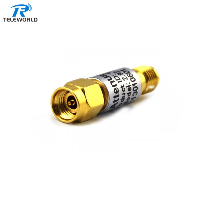 Gold 2W 2.92mm Attenuator 40GHz 1dB 2dB 3dB 4dB 5dB 6dB 7dB 8dB 9dB 10dB 20dB 30dB 40dB 50ohm Gold 2W 2.92mm Attenuator 40GHz 1dB 2dB 3dB 4dB 5dB 6dB 7dB 8dB 9dB 10dB 20dB 30dB 40dB 50ohm