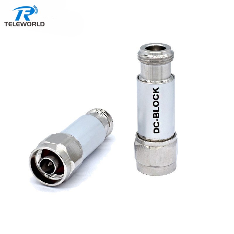 50V 100V 200V DC Block 30MHz-3GHz 6GHz N male to female 50Ohm 50V 100V 200V DC Block 30MHz-3GHz 6GHz N male to female 50Ohm