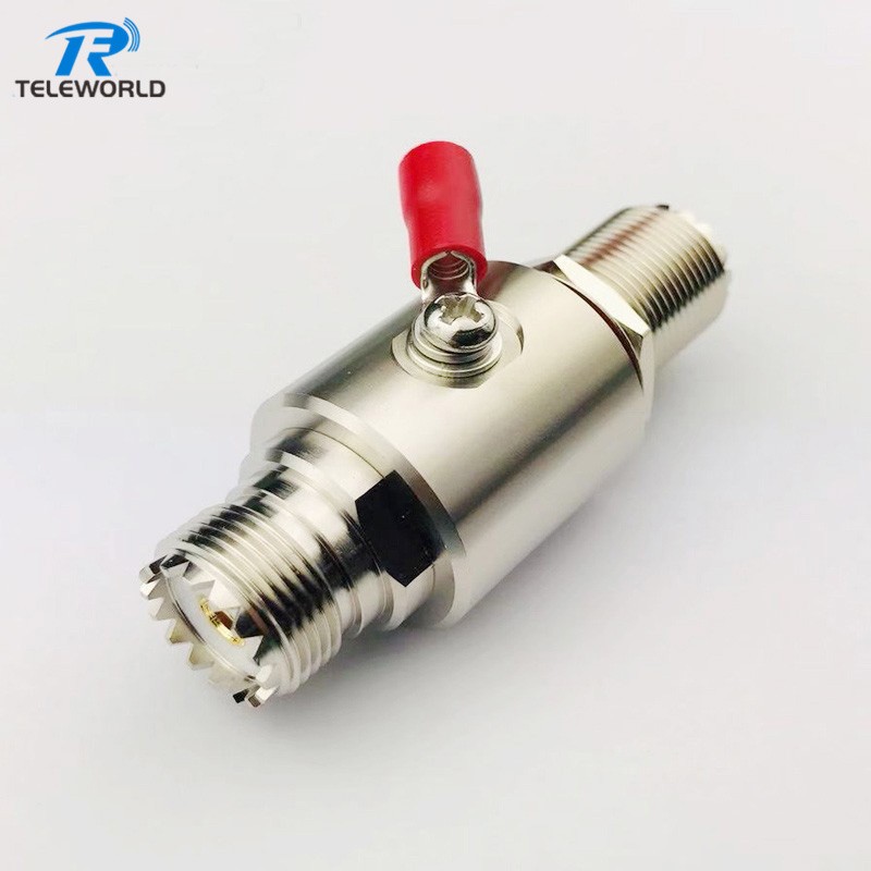 50ohm 3GHz UHF female to female Lightning Arrester Surge Protector 50ohm 3GHz UHF female to female Lightning Arrester Surge Protector