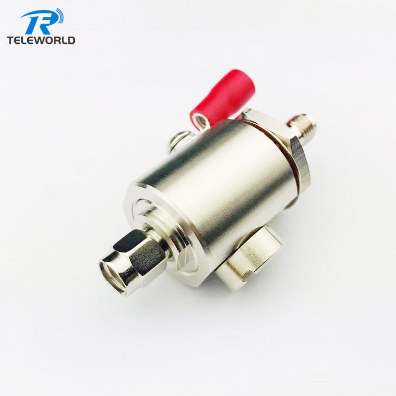 50ohm 3GHz 6GHz SMA male to SMA female lightning arrester surge protector 50ohm 3GHz 6GHz SMA male to SMA female lightning arrester surge protector
