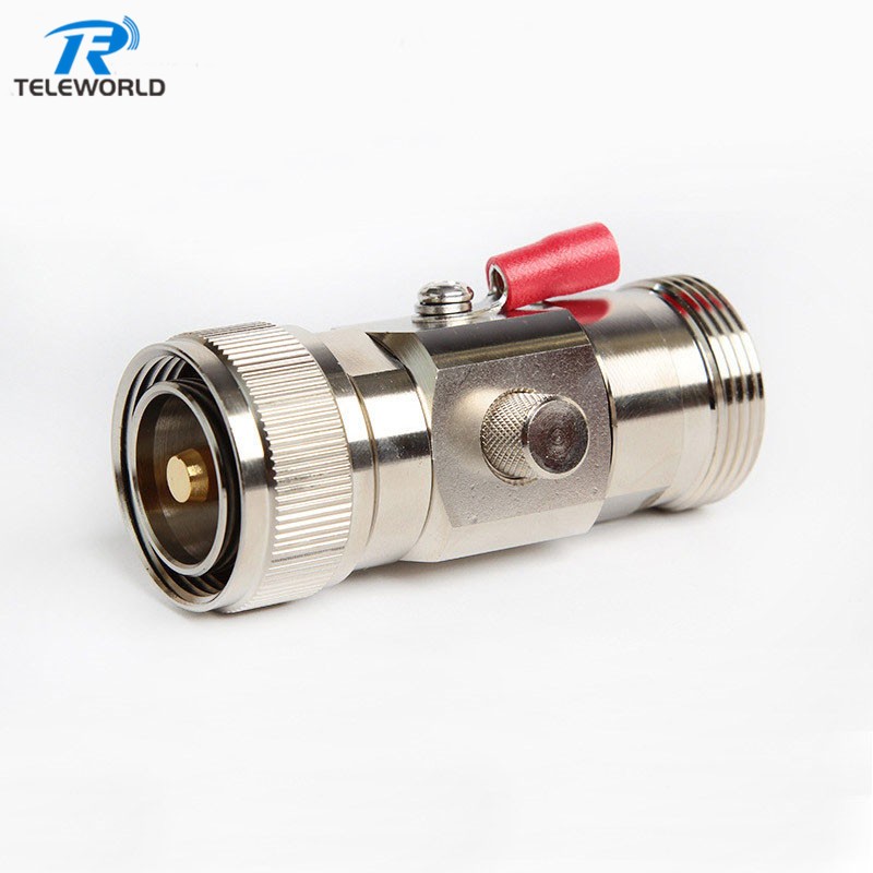 500W Lightning protector L27 surge arrester male to female 1.5GHz 50ohm 500W Lightning protector L27 surge arrester male to female 1.5GHz 50ohm