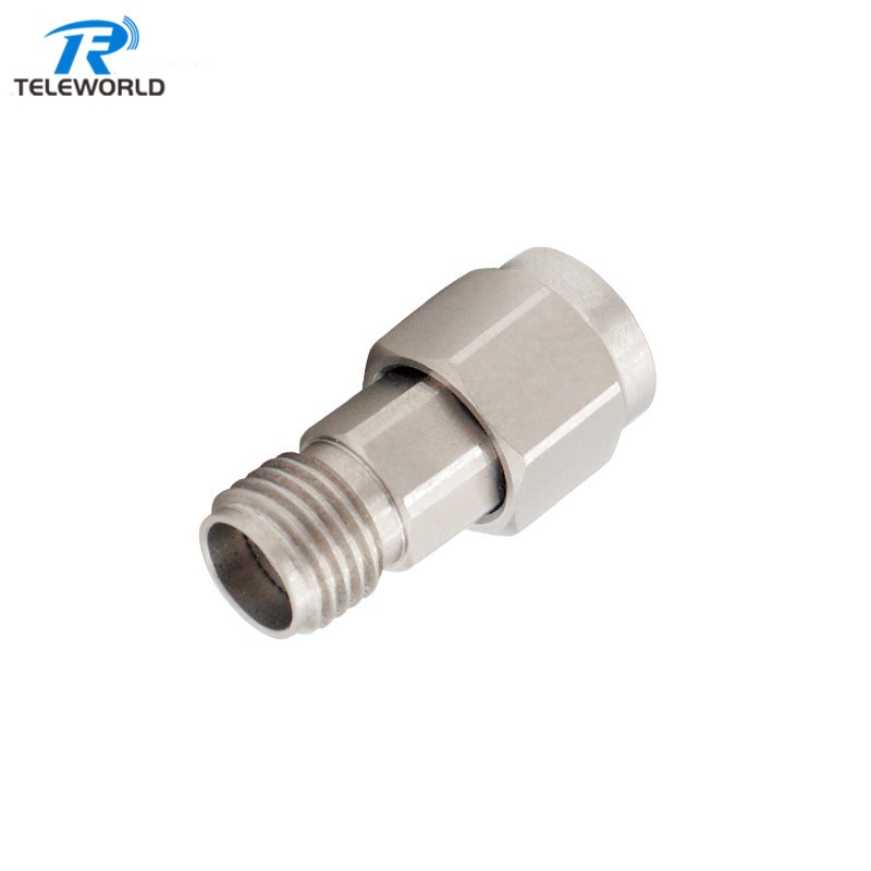 Stainless steel 2W 2.92mm Fixed Attenuator 40GHz 1dB 2dB 3dB 4dB 5dB 6dB 7dB 8dB 9dB 10dB 20dB 30dB 50ohm