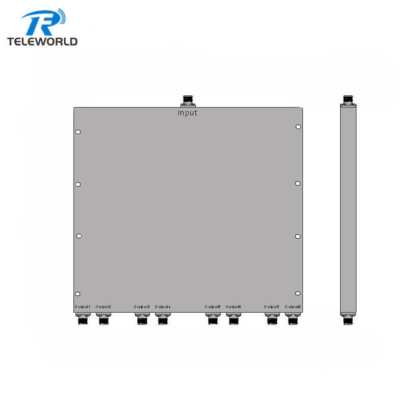 20W SMA 0.5-26.5GHz 8 Way RF Splitter Power Divider 50ohm 20W SMA 0.5-26.5GHz 8 Way RF Splitter Power Divider 50ohm