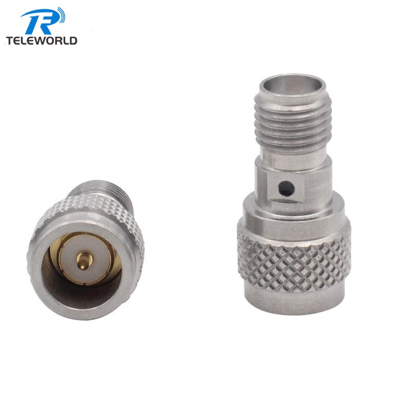 Stainless steels SMA push-pull  Adapter male to female 18GHz 26.5GHz  50ohm Stainless steels SMA push-pull  Adapter male to female 18GHz 26.5GHz  50ohm