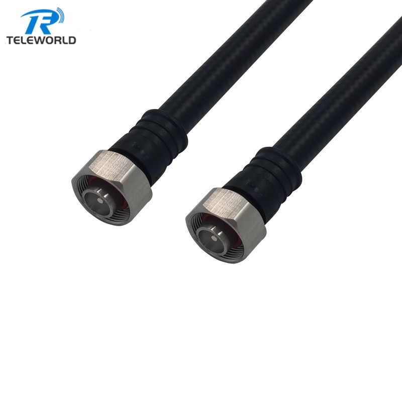 NEX10 4.3-10 N Connector 1/2 SuperFlexible Cable Assemblies Feeder Cable Assembly