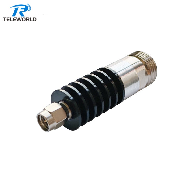 10W Fixed Attenuator SMA to N connector 1GHz 3GHz 6GHz 8GHz 12GHz 18GHz 1dB 2dB 3dB 4dB 5dB 6dB 7dB 8dB 9dB 10dB 15dB 20dB 30dB 40dB 50ohm 10W Fixed Attenuator SMA to N connector 1GHz 3GHz 6GHz 8GHz 12GHz 18GHz 1dB 2dB 3dB 4dB 5dB 6dB 7dB 8dB 9dB 10dB 15dB 20dB 30dB 40dB 50ohm