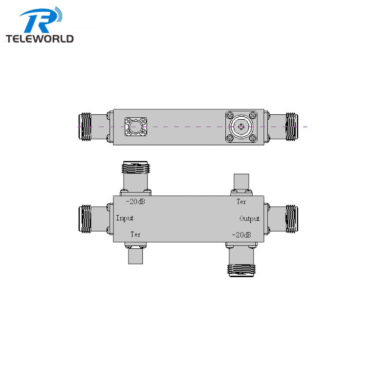 30W 1000-4000MHz Dual Directional Coupler N female Connector 6dB 10dB 20dB 30dB 50ohm 30W 1000-4000MHz Dual Directional Coupler N female Connector 6dB 10dB 20dB 30dB 50ohm