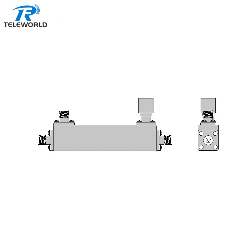 20W 1-670GHz 1.85mm Directional Coupler 10dB 50ohm 20W 1-670GHz 1.85mm Directional Coupler 10dB 50ohm