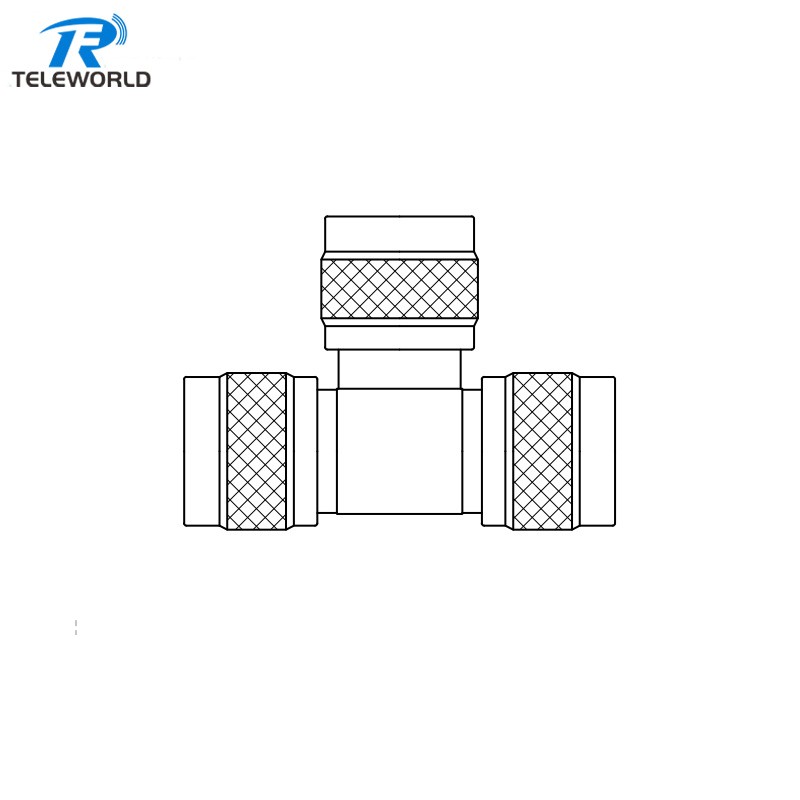 N Connector Tee Adpaters 6GHz