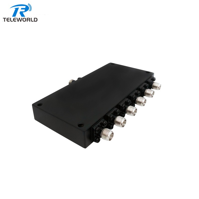 2W 1-200MHz 6 Way RF Splitter Power Divider SMA female connector 50ohm 2W 1-200MHz 6 Way RF Splitter Power Divider SMA female connector 50ohm