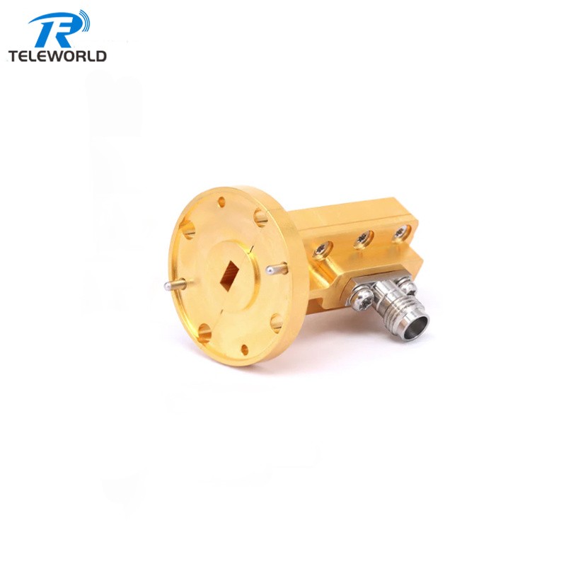 WR19 to 1.85mm female Adapter Waveguide Adapter Waveguide Coaxial Converter 50-65GHz