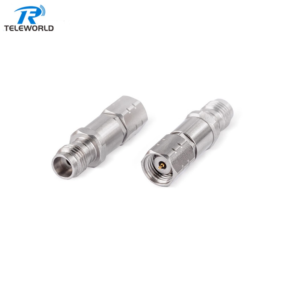 1.85mm to 2.4mm Millimeter-wave Adapter RF Adapter 50GHz 50ohm