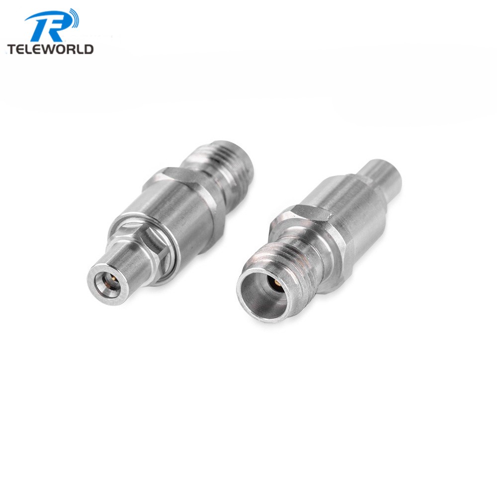 2.4mm to SSMP Millimeter Wave Adapter 40GHz 50ohm
