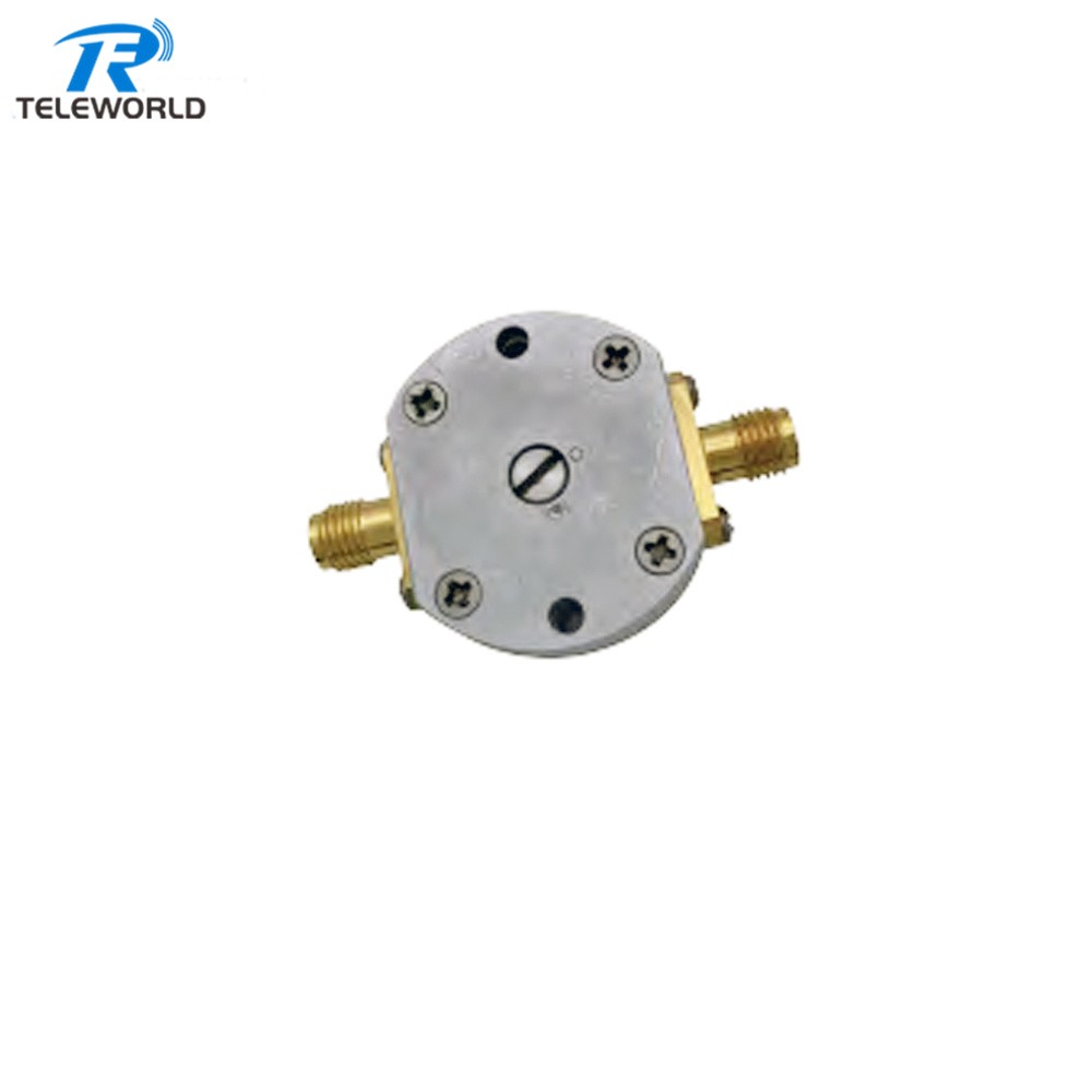 50W Manual Adjustable Phase Shifters SMA female to female 45deg 90deg 180deg 360 deg 8GHz