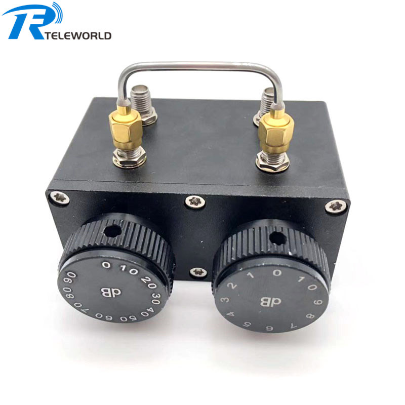 RF Variable AttenuatorRotary Step Attenuator 60dBAdjustable
