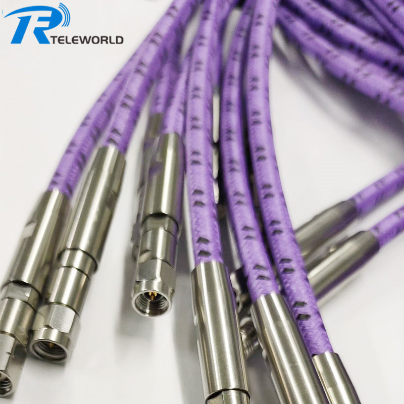 Factory solution 1.85mm 60GHz test cable assembly Factory solution 1.85mm 60GHz test cable assembly
