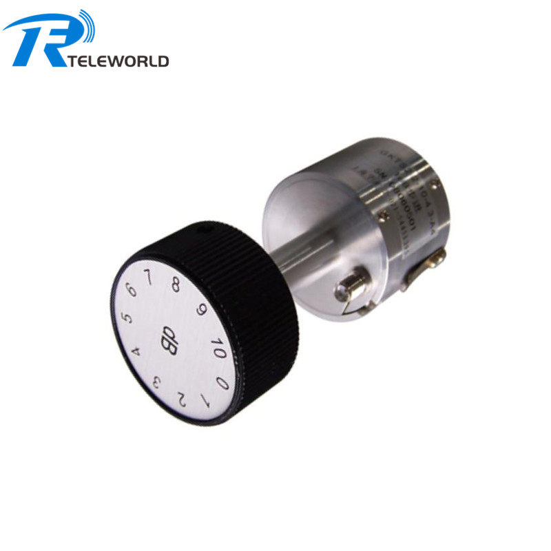 2W 10W SMA Variable Attenuator 80dB 18GHz 10dB step 50ohm 2W 10W SMA Variable Attenuator 80dB 18GHz 10dB step 50ohm