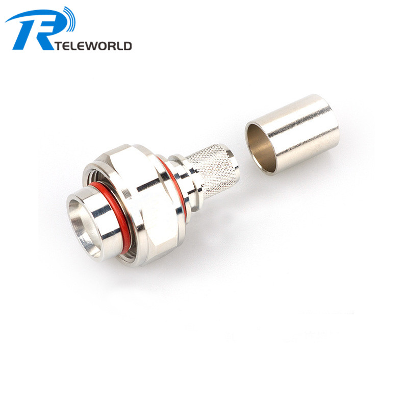 4.3-10 male Crimp Connector for LMR195 RG58 RG142 LMR240 LMR400 RG402 RG401 1/4 super flexible cable 4.3-10 male Crimp Connector for LMR195 RG58 RG142 LMR240 LMR400 RG402 RG401 1/4 super flexible cable