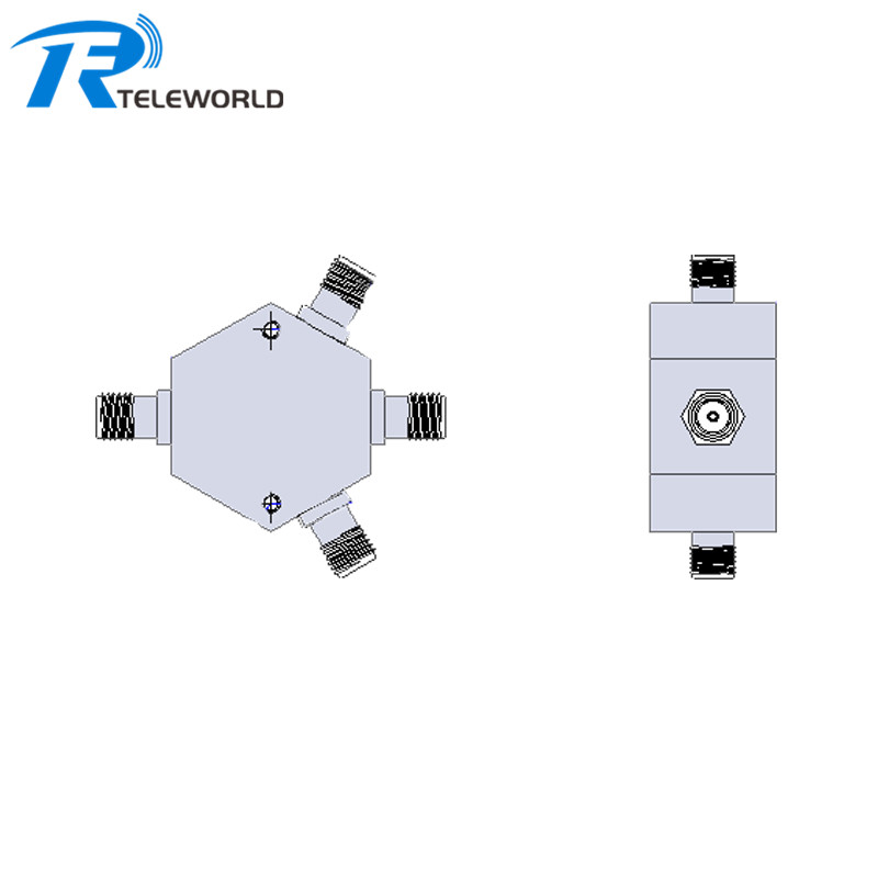 DC-3000MHz SMA 3 way Resistive Power Divider Splitter 50ohm
