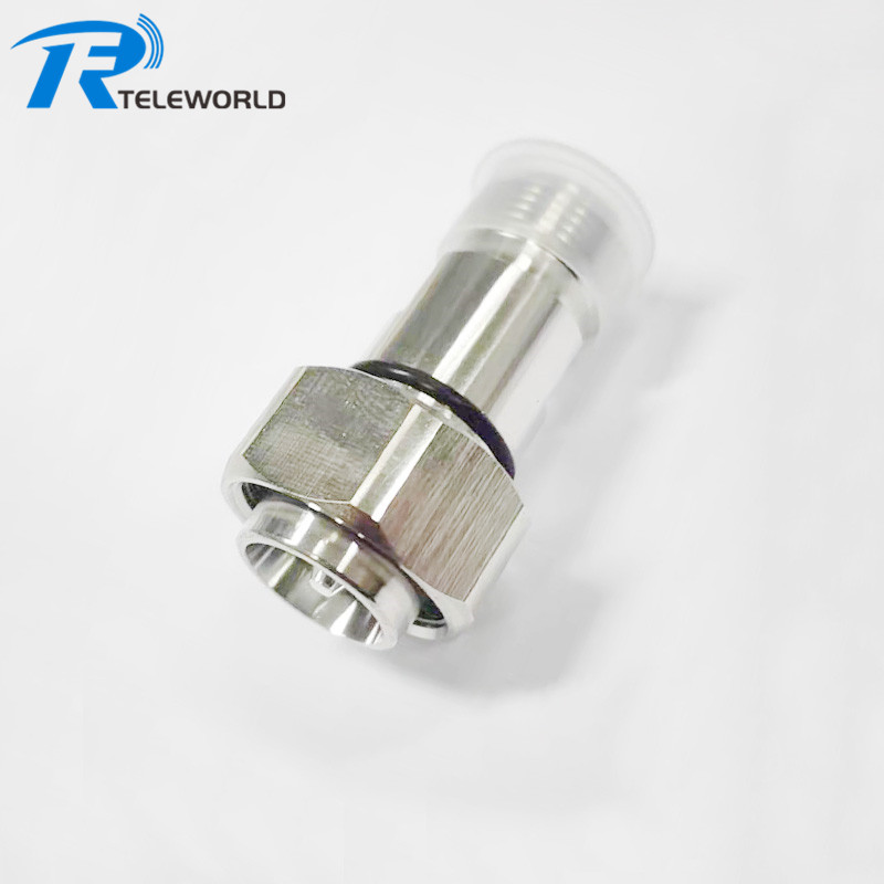 4.3-10 Male to N female RF Adapter 6GHz Low PIM -160dBc 4.3-10 Male to N female RF Adapter 6GHz Low PIM -160dBc
