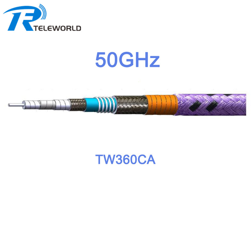 TW360CA 50GHz High precision Armored phase stable test cable Assembly TW360CA 50GHz High precision Armored phase stable test cable Assembly