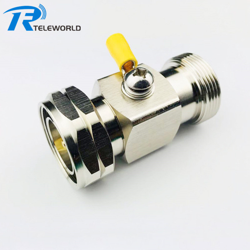 500W L29 Lightning protector 7/16 DIN surge arrester male to female 3GHz 50ohm