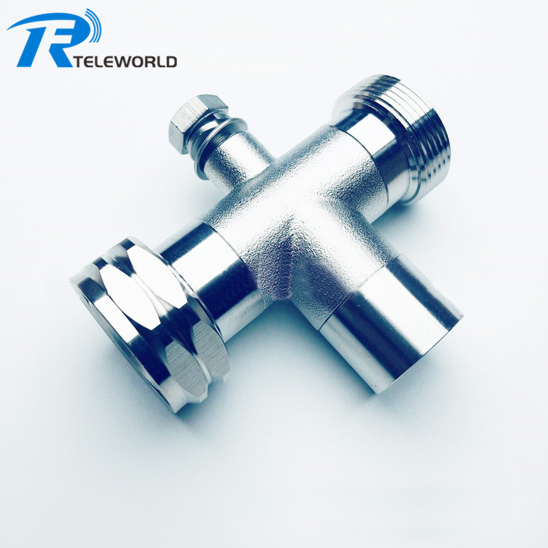 DIN 7/16 1/4λ Surge Protector Quarter-Wave Lightning protector 700-2700MHz 50ohm