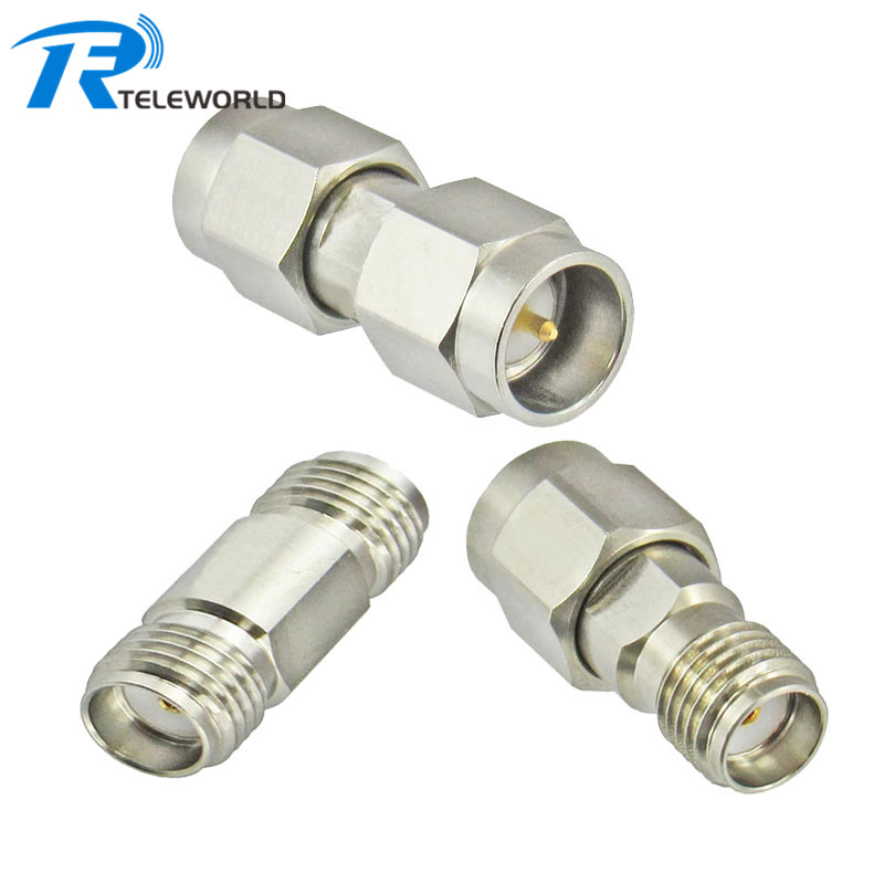 SMA to SMA Straight RF Adapter 18GHz 26.5GHz 50ohm SMA to SMA Straight RF Adapter 18GHz 26.5GHz 50ohm