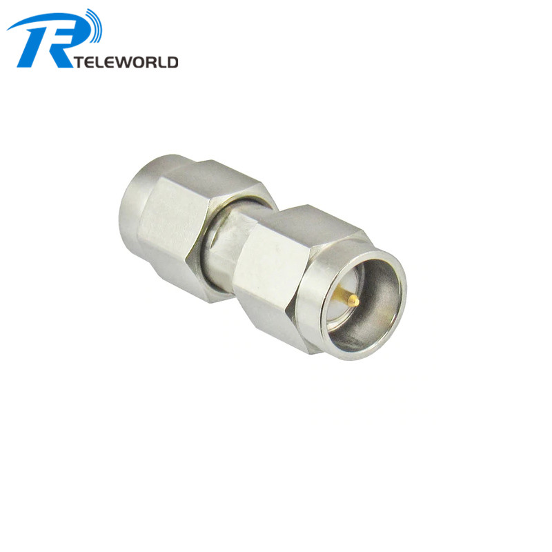 SMA to SMA Straight RF Adapter 18GHz 26.5GHz 50ohm