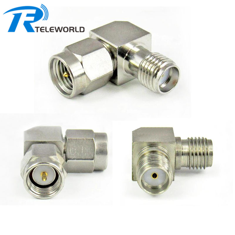Factory service SMA to SMA Right Angle Adapter 26.5GHz 50ohm Factory service SMA to SMA Right Angle Adapter 26.5GHz 50ohm