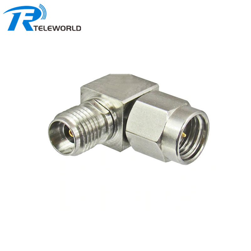 3.5mm Millimeter RF Adapter Right Angle DC-26.5GHz 50Ohms
