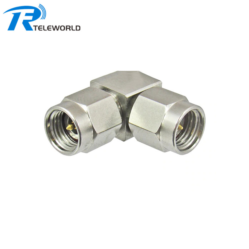 2.92mm Millimeter RF Adapter right angle 40GHz 50ohm